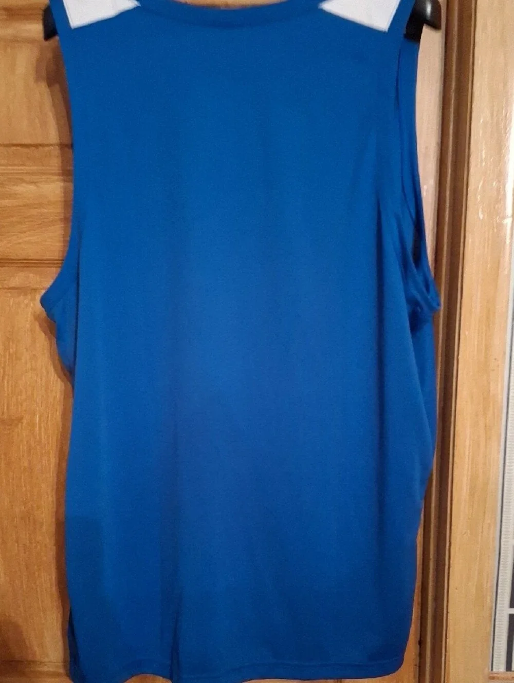 Jordan Men's/Unisex Bold Blue Performance Tank with White Accents